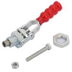 Toggle Clamp Push Pull Clamp Quick Release Vertical Clamps Woodworking 10mm Range Galvanized Iron Clamp Hand Tool 100kg Clamping Force