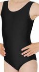 Roch Valley 'Joanne' Nylon/Lycra* Leotard Black Age 9-10 134-140cm (2)