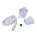 Oatey 14209 Mystic Rainwater Collection System Fits 2 inch X 3 inch Residential Downspouts, White