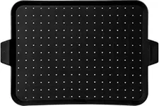 Beckon Ware | USA | 17.5 x 12 Inch Multi-Use Silicone Baking Mat & Splatter Screen for Frying Pan - Oven and Stove Grease Splash Guard, Baking Supplies and Pastry Sheet