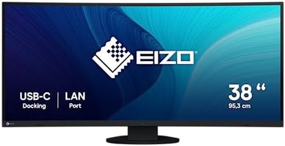 EIZO EV3895-BK Flexscan 38" (95.3cm) CURVED 3840 x 1600 pixel Full HD Monitor , BLACK