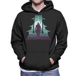 Cloud City 7 Sekiro Wolf The Shinobi Men's Hooded Sweatshirt Black