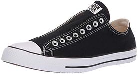 Converse Men's Chuck Taylor All Star Slip Sneaker, Black/White/Black, 9.5