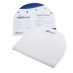 Aurelius Universal Bassinet Wedge for Baby Acid Reflux and Nasal Congestion, Infant Sleep Wedge for Mattress, Also As Pregnancy Wedge Pillow