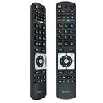 New Replacement Remote Control RC5117 with Netflix YouTube Fit for All Hitachi Telefunken TV - No Programming Required Universal Remote Control RC5118 RC5111