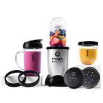 nutribullet magic bullet Blender, Mixer & Food Processor All-in-One - 10pc Kit - 200W - Sleek & Compact Design - Chop, Blend, Grate, Grind, Mix & Whip in Seconds - Easy Lock On & Pulse Feature