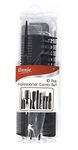 annie 10 Piece Professional Comb Set color - Black -