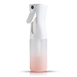 Continuous Hair Plant Mister Spray Bottle Fine Empty Small Mist Spray Bottles Mist Sprayer Water Alcohol Cleaning Spray Mist Bottle for Curly Hair Styling Products,Plants,Barber Accessories