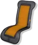 CARSHION Heated Seat Cushion with Fast Heating for Full Back in Winter, Longer Heated Seat Cover with PU Leather