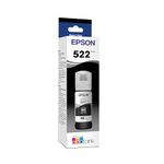 EPSON 522 EcoTank Ink Ultra-high Capacity Bottle Black (T522120-S) Works with EcoTank ET-2400, ET-2720, ET-2800, ET-2803, ET-2840, ET-4700, ET-4800, ET-4810