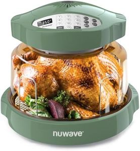 Nuwave Pro Plus 2 Infra-Red Oven, Countertop, Convection, Cook Fresh or Frozen, No Defrosting or Preheating, Cook Healthy, 360 Surround Heat, Adjustable Temps, 100 Presets, 50 Memory, Tough Power Dome