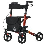 Rollator Walker With Seat For Tall People