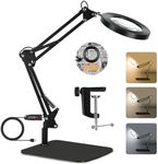 10X Magnifying Desk Lamp with Light