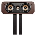 Polk Signature Elite ES30 Center Channel Speaker - Hi-Res Audio Certified and Dolby Atmos & DTS:X Compatible, 1" Tweeter & Two 5.25" Woofers, Dual Power Port for Effortless Bass, Contemporary Walnut