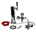 BACOENG Standard Tower Kegerator No Tank Beer Conversion Kit