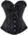 Vrapo Bustier Corset Top for Women 