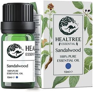 HEALTREE Sandalwood Essential Oil - Australian 100% Pure Sandalwood Oil for Hair & Skin Care, 10ml