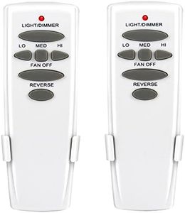 Humpptom Harbor Breeze Ceiling Fan Remote,Hampton Bay Ceiling Fan Remote Control,Ceiling Fan Remote Control- HD6 Remote Only 2pack