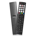 Hisense TV Remote Control, Universal Remote Control Replacement for Hisense VIDAA 4K UHD Smart TV with 12 Shortcut Buttons, No Setup Required