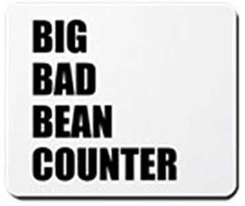 Cafepress – Beancounter Accountant – Gomma antiscivolo mouse, Gaming Mouse pad