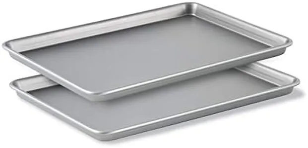 Calphalon 1826034 Nonstick Bakeware, Baking Sheet, 2-Piece Set Silver