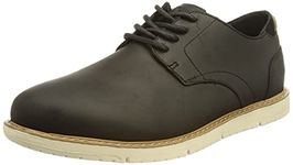 TOMS Men's NAVI Oxford Sneaker, Black, 8 UK, (42 EU)