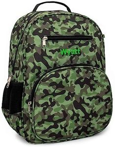 DIBSIES Personalized Adventure Collection Backpack (Green Camo)