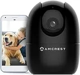 Amcrest 1080P WiFi Camera Indoor, Nanny Cam, Dog Camera, Sound & Baby Monitor, Human & Pet Detection, Motion-Tracking, 2.4Ghz Only, Pan/Tilt Wireless IP Camera, Night Vision, Smart Home ASH21-B