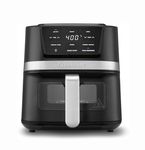 Cuisinart Air Fryer Oven, 2.6-Qt Basket Stainless Steel Air Fryer, Kitchen Dishwasher-Safe Parts with 3 Presets to Roast, Bake, & Air Fry, Quick & Easy Electric Fryer Meals (AIR-80C)