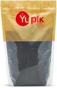 Yupik Raw Black Sesame Seeds, 2.2 lb, Gluten-Free, Kosher, Vegan, Natural Black Seeds, Unroasted, Unsalted, Plant-Based Protein, Source of Fiber, Iron & Calcium, Ideal for Cooking, Baking & Topping