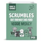 Scrumbles Natural Wet Dog Food, Grain Free Recipe, Vegetable Medley, 7 x 395g