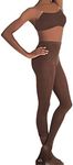 Body Wrappers Padded Bandeau Bra - Womens Mocha/XL