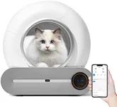 GarveeLife Self-Cleaning Cat Litter Box, Automatic Scooping and Odor Removal, App Control (2.4G WiFi), Smart Automatic Cat Litter Box with Liner