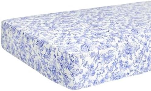 Posh Peanut Fitted Crib Sheet, Soft Viscose from Bamboo Fabric, Standard Crib and Toddler Mattresses 52" by 28" Briar