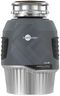 InSinkErator EVOLUTION 1HP 1 HP, Advanced Series Continuous Feed Food Waste Garbage Disposal, Gray