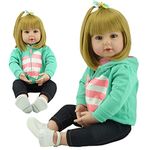 TatuDoll Npkdoll 22 Inches Reborn Toddlers Reborn Baby Dolls Girl Realistic Soft Vinyl Silicone Dolls Look Real Doll Toddler Reborns