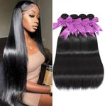 12A Straight Human Hair Bundles Bra