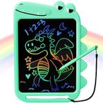 ScriMemo Toddler Toys for 2 3 4 5 6 Year Old Girls Boys Gifts, Dinosaur Toys LCD Writing Tablet 10 inch Kids Toys Doodle Board, Drawing Pad for Kids 2 3 4 5 6 Year Old Girl Boy Birthday Gifts-Green