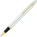 Sheaffer VFM Roller Ball Pen, Chrome/Gold Tone, Silver (E1942251)