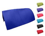 Tahoe Tack Reno New Zealand Wool Saddle Blanket, Royal Blue, 36 x 34"