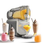 Ninja SLUSHi XL Smart Frozen Drink Maker & Slushi Machine |with SlushAssist Technology |128 oz. Capacity | Sodas, Margaritas, Frappes, Milkshakes & More | Crema | FS601BR