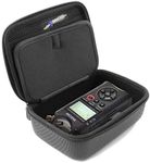 CASEMATIX Travel Case Compatible with Tascam DR-40X Handheld Recorder, DR-05X Stereo Recorders, or DR-07X Portable Digital Audio Interface - Includes Carry Case Only