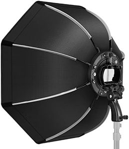 NEEWER 26''/65cm Octagonal Softbox Quick Release, with S-Type Bracket Mount, Carrying Bag Compatible with Neewer TT560 NW561 NW600 NW620 NW700 NW-670 750II and Q3 AD200Pro Flash Strobes-SF-RP26