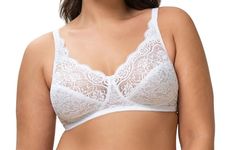 Triumph Amourette 300 N X Non-Wired Lace Bra White 36C CS