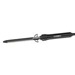 IKONIC CURLING TONG- 16MM (BLACK) Hair Curler with 8 inch Ceramic Barrel, Heat Ready Indicator, Comfortable Rubber Grip, Safety Stand and Salon Length Swivel Cord for quick Salon like finish