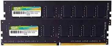 SP Silicon Power Upgrade 32GB (2x16GB) DDR4 Dual Rank 3200MHz 1.2V UDIMM Desktop PC Computer RAM Memory Module SP032GBLFU320X22