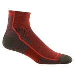 Darn Tough Vermont Darn Tough Men's Hiker Quarter Midweight with Cushion Hiking Sock (Style 1959) - Chestnut, Large