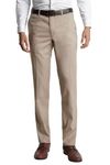 Peter England Men's Slim Work Utility Mid Rise Pants (PITFWNSF535697_Size(86) Beige, 34