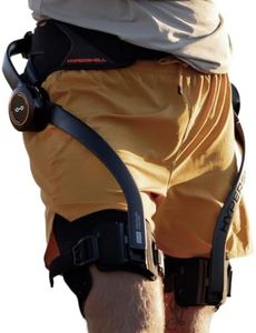 Hypershell X Ultra Exoskeleton, Leg Strength with 1000 W Output, Upgraded 30 km Battery Range, 12 Intelligent Modes, IP54 for Daily and Outdoor Activities, Walking, Hiking, 2 Batteries, No Charger