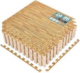 Sorbus 96 Sq. Ft. Wood Grain Floor 